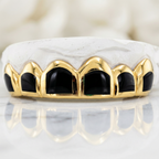 JDWR-CPG3000 CANDY PAINT SIX SOLID TEETH WITH BLACK ENAMEL