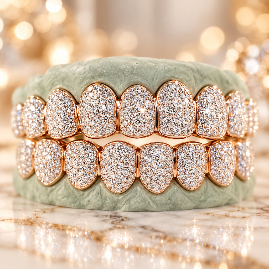 JDWR-JD102 Hand Prong Set Diamond Grill