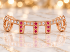 JDWR-C5037- 6 GOLDTEETH CZ