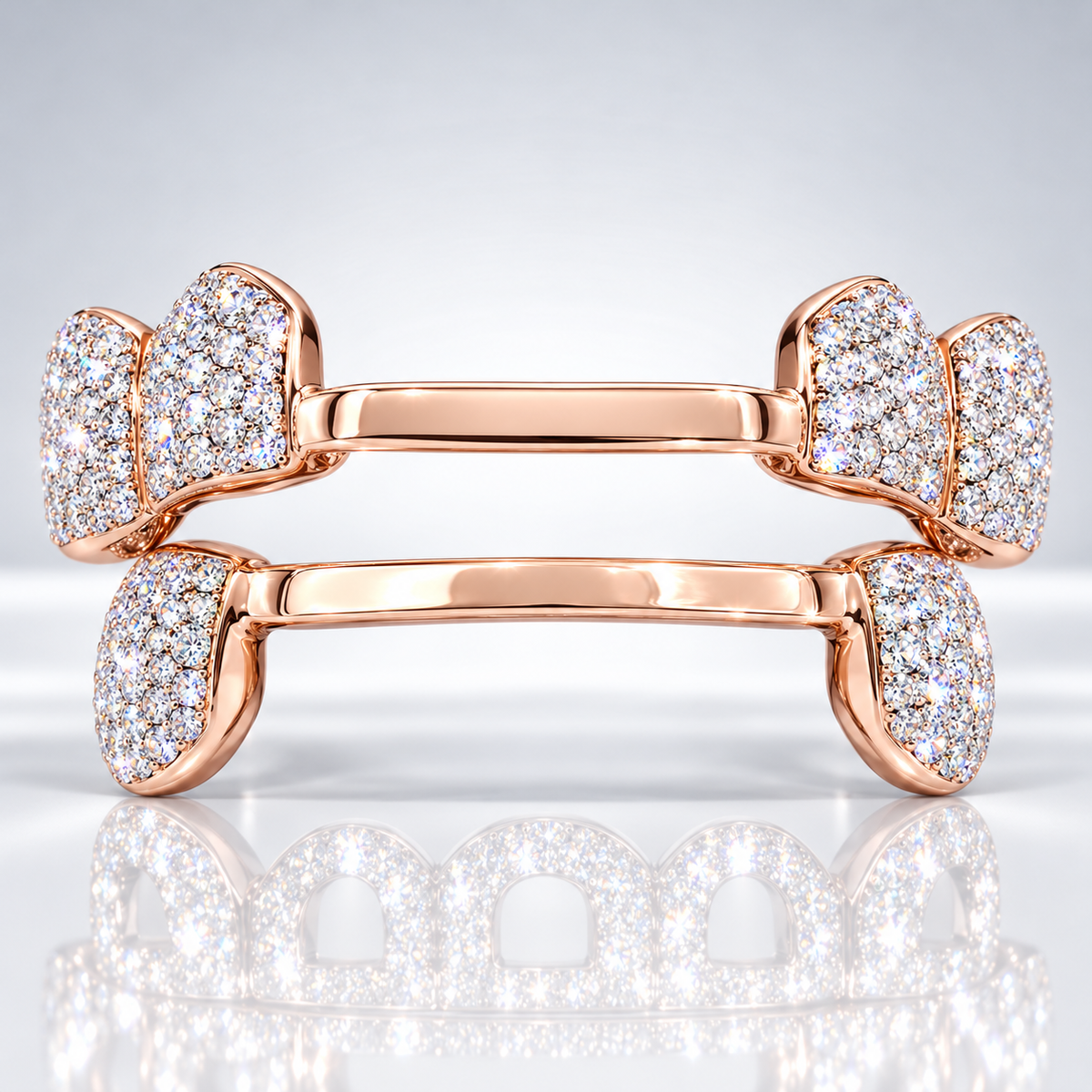 JDWR-C-110 CUSTOM HAND PRONG SET DIAMOND GRILL