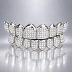 JDWR-058 -  8 TOP OR 8 BOTTOM INVISIBLE SET DIAMOND GRILLZ