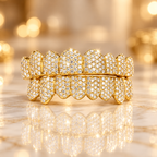 JDWR-056 -  Honeycomb Set Diamond Grillz