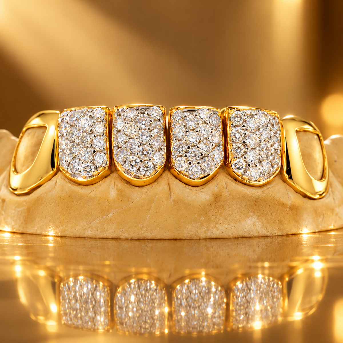 JDWR-S151607-4A- Prong Set Open Face Grillz