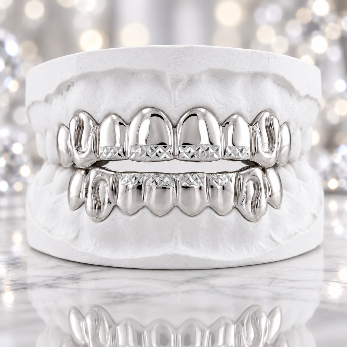 JDWR-54-Spill2-8TOP OR 8 BOTTOM Deep Cut Dripping Gold Grill -