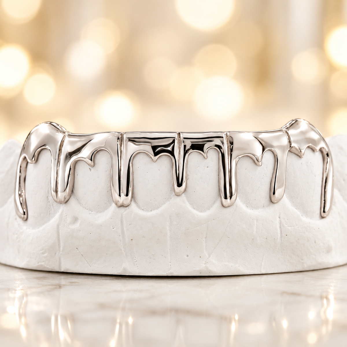 JDWR-C101A-6 TOP OR 6 BOTTOM Piece Dripping Gold Grill