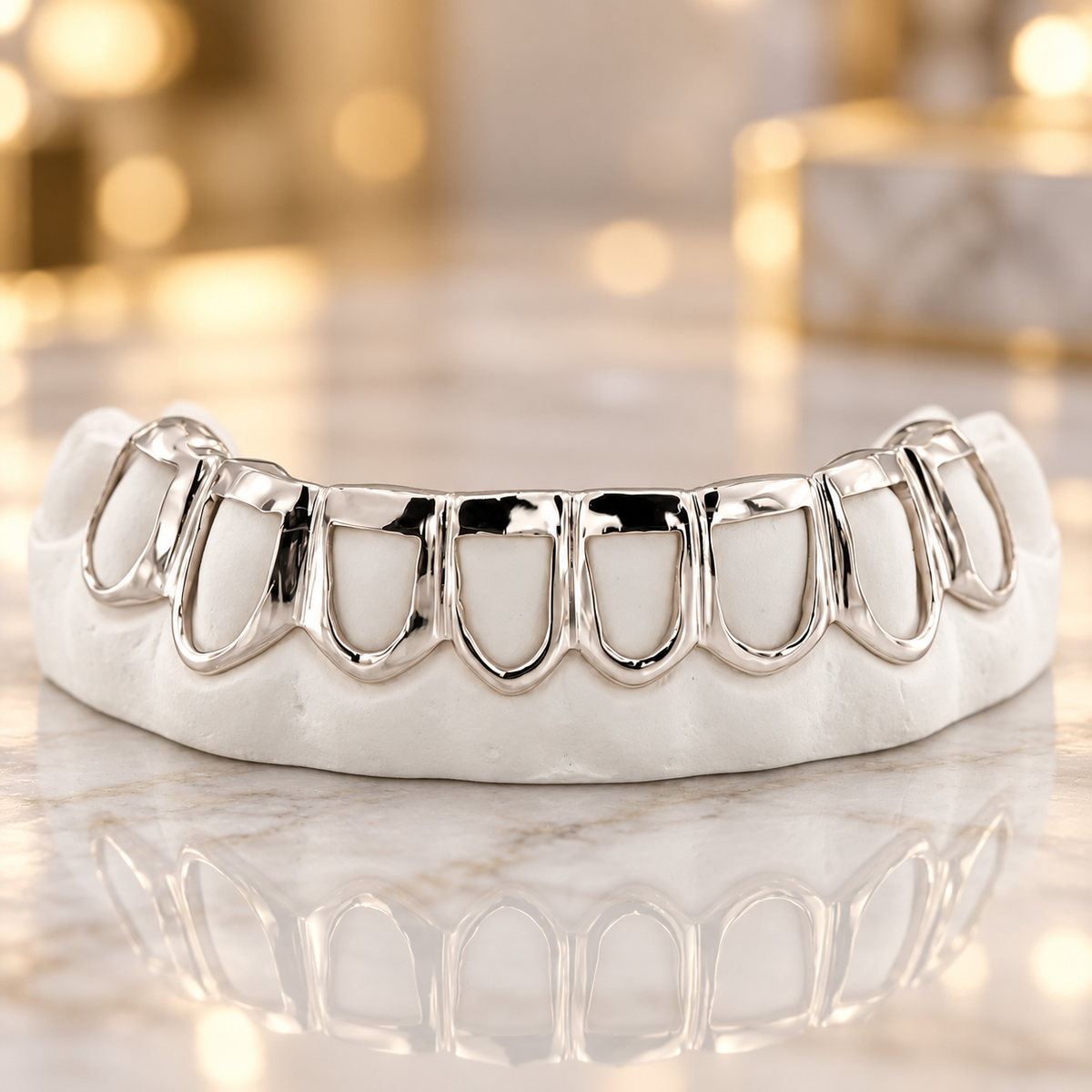 JDWR-S151808-8 TOP OR 8 BOTTOM Open Face Design Grillz