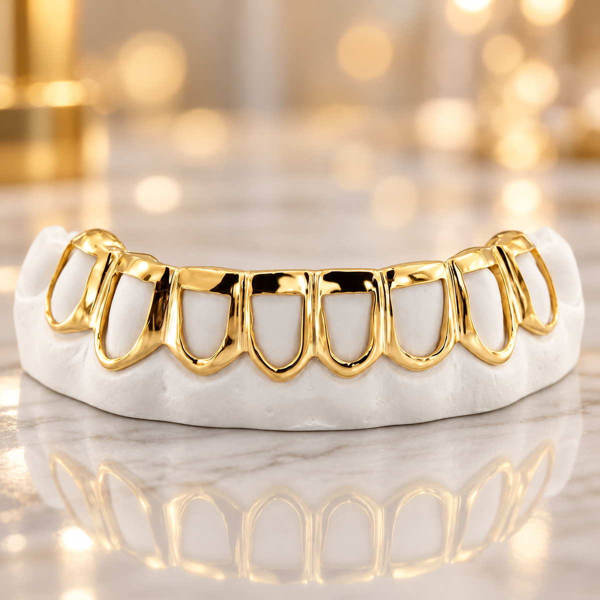 JDWR-S151808-8 TOP OR 8 BOTTOM Open Face Design Grillz