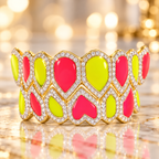 JDWR-CPG171210 RIFF RAFF CUSTOM CANDY ENAMEL DIAMOND GRILL