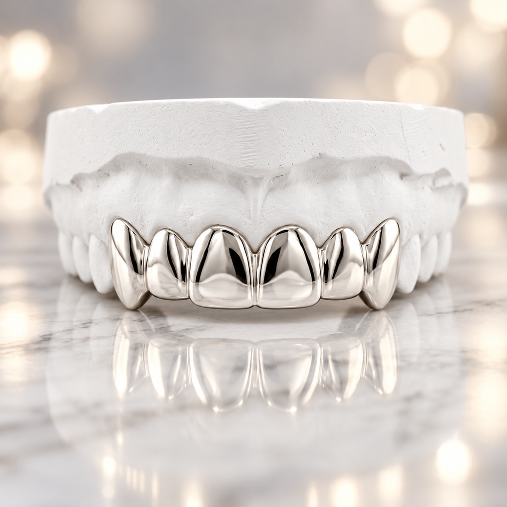 JDWR-3004 - 6 TOP OR 6 BOTTOM Solid Grillz