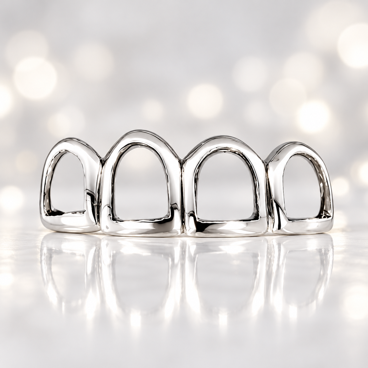 JDWR-S151607- Individual Platinum Open Face Tooth
