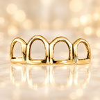 JDWR-S151607- Individual Platinum Open Face Tooth