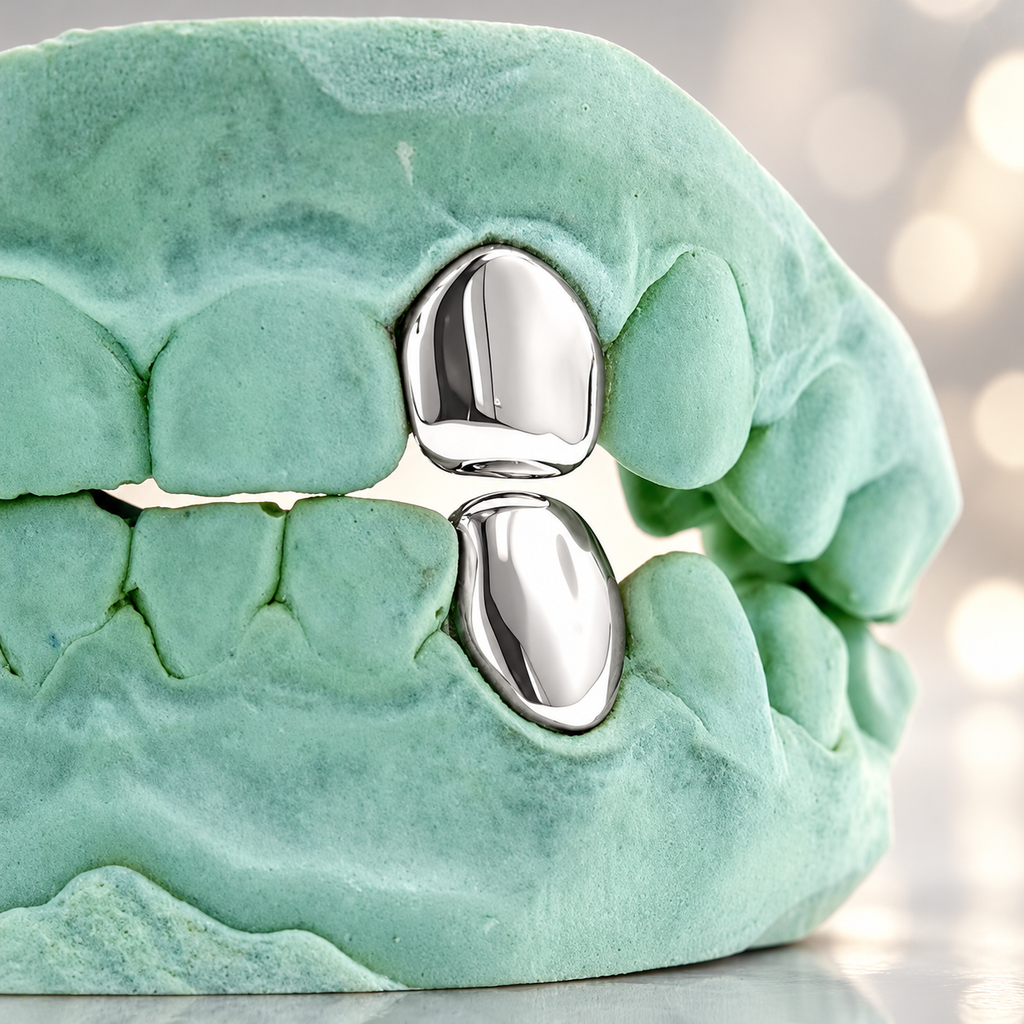 JDWR-S151506-1 SINGLE 18K INDIVIDUAL PERMANENT Cap / Tooth