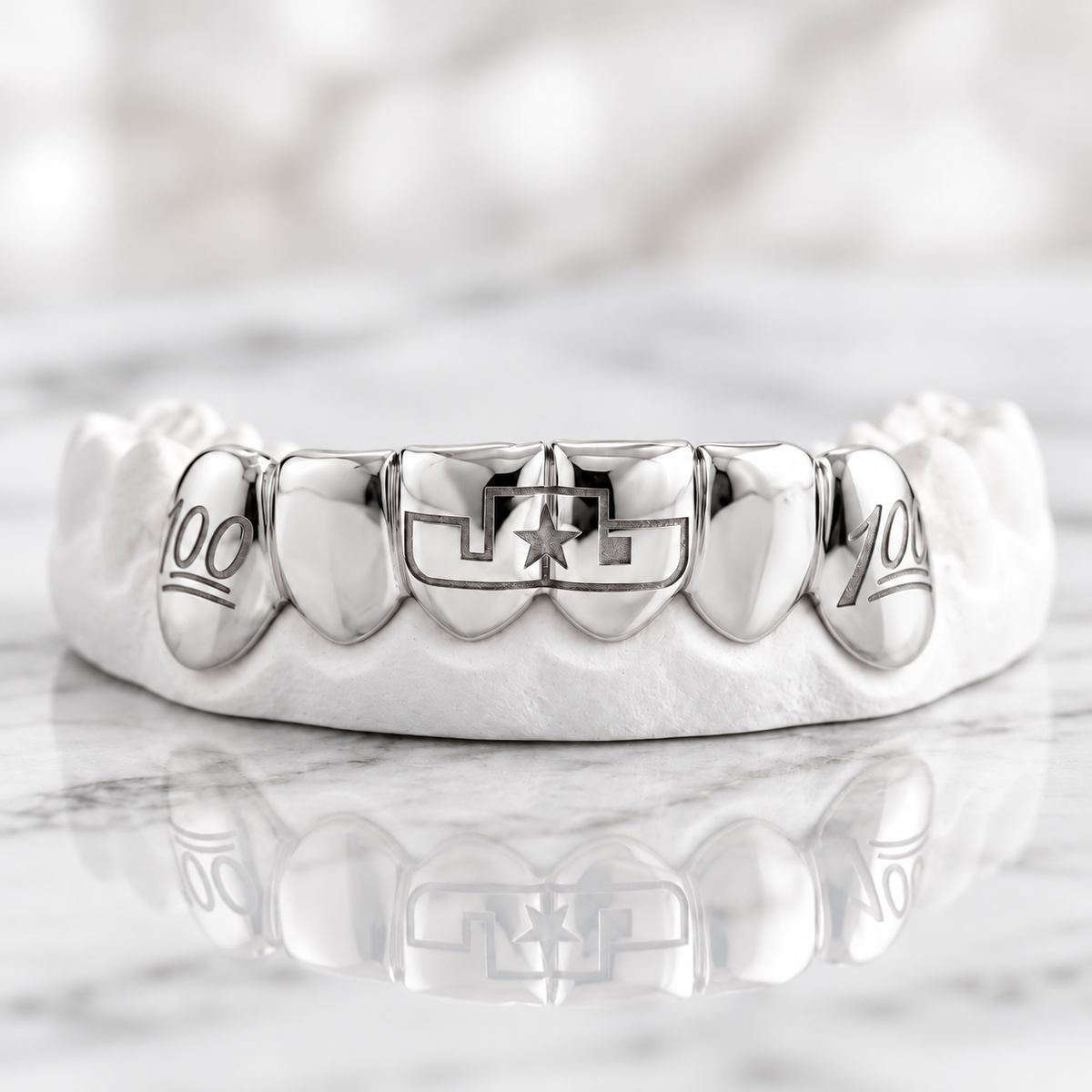 JDWR-ENG0013-6 solid 4 Engraved Teeth
