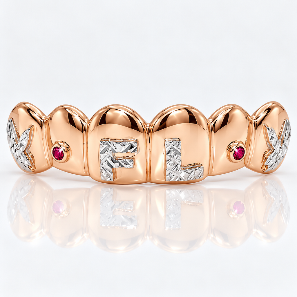 JDWR-S2530029 6 Gold teeth