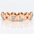 JDWR-S2530029 6 Gold teeth