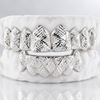 JDWR-151510- 6 TOP OR 6 BOTTOM DIAMOND CUT GRILL