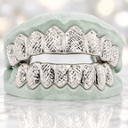 JDWR-3002F2-8 TOP OR 8 BOTTOM teeth Diamond Cut Grill