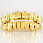 JDWR-3001A  Perm Cut Pullout Grill- 6 Teeth Top Or Bottom