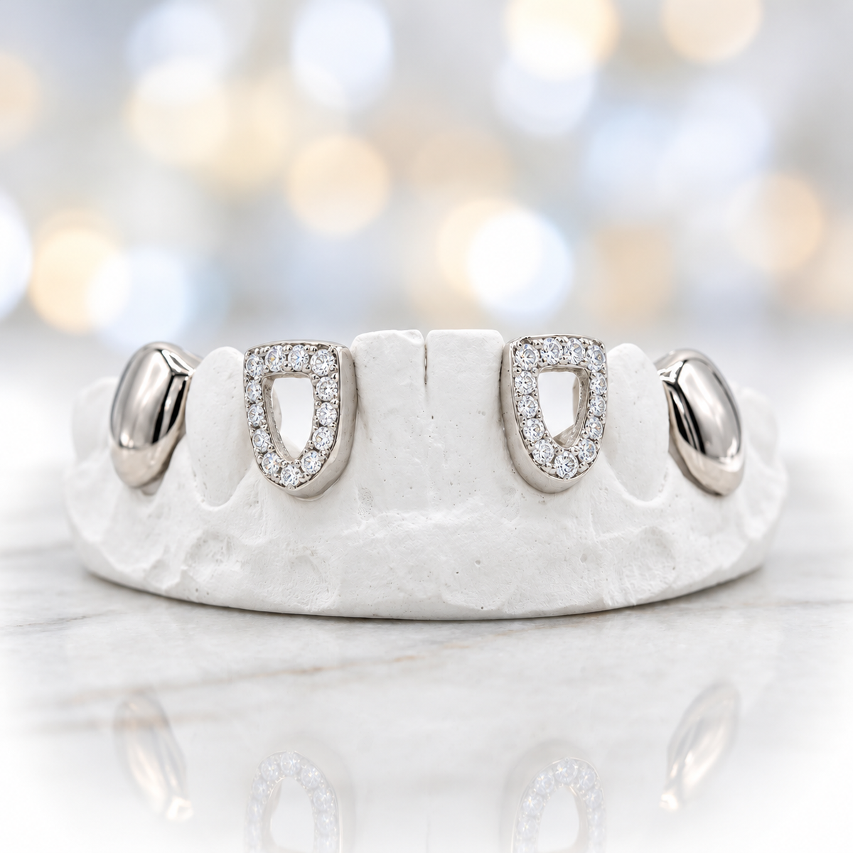 JDWR-1001- OPEN FACE AND SOLID TEETH PULLOUT GRILLZ