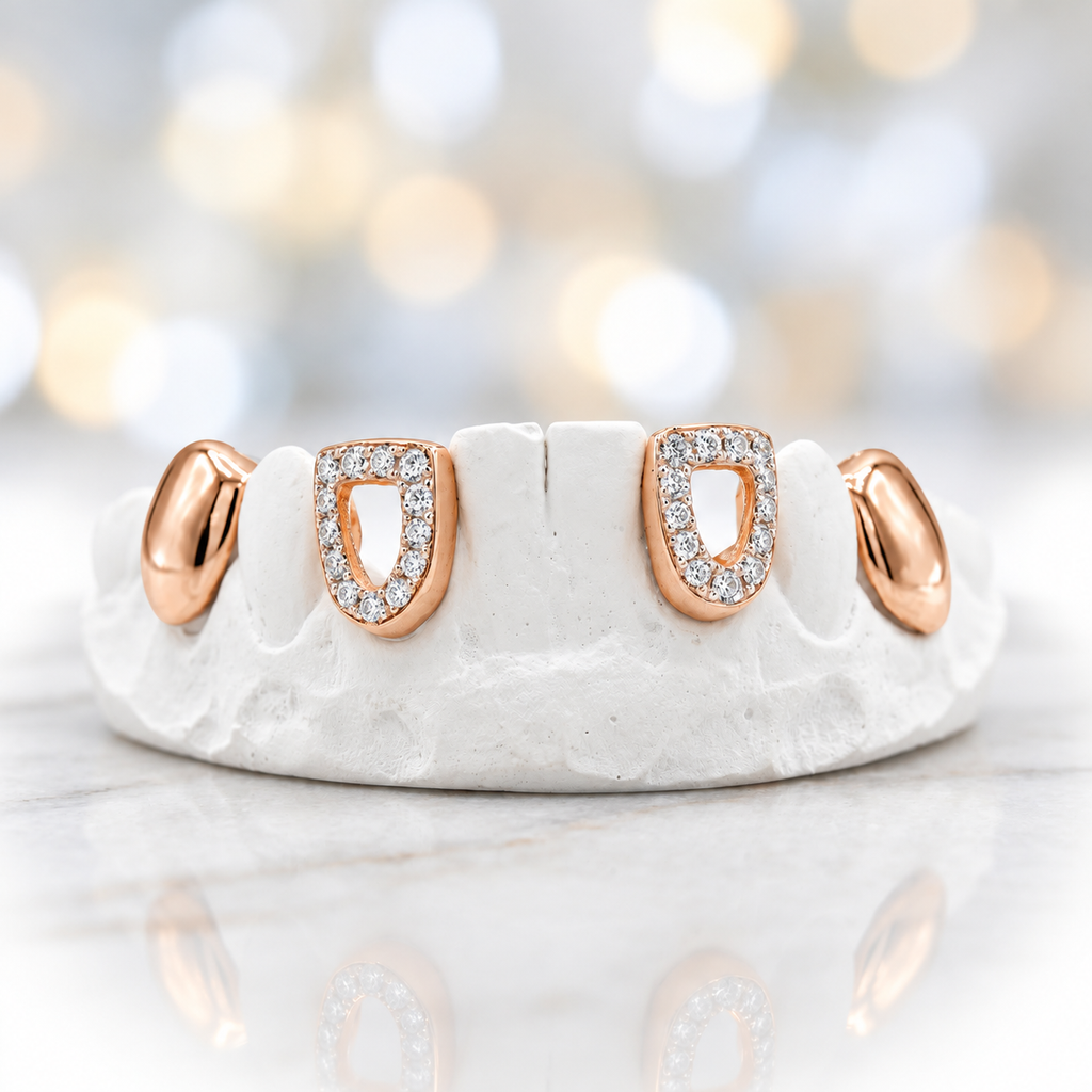 JDWR-1001- OPEN FACE AND SOLID TEETH PULLOUT GRILLZ