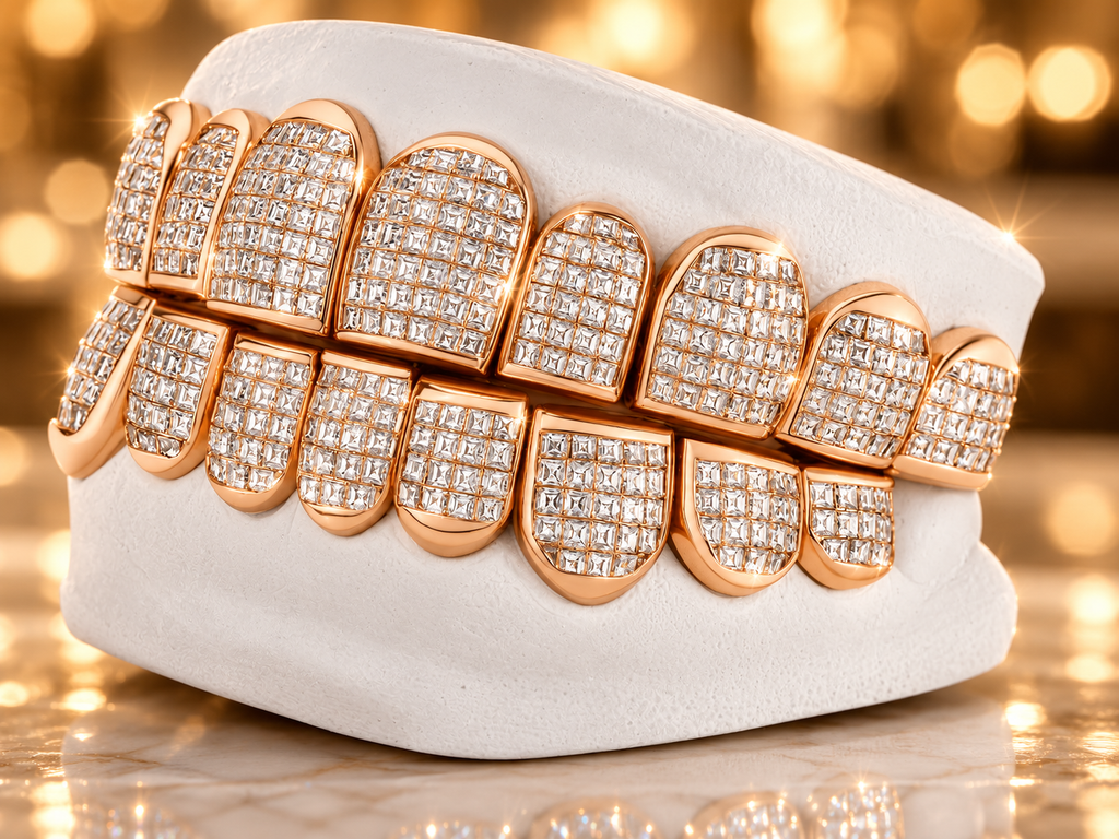JDWR-JDG1020 invisible Carre Cut Set Diamond Grill