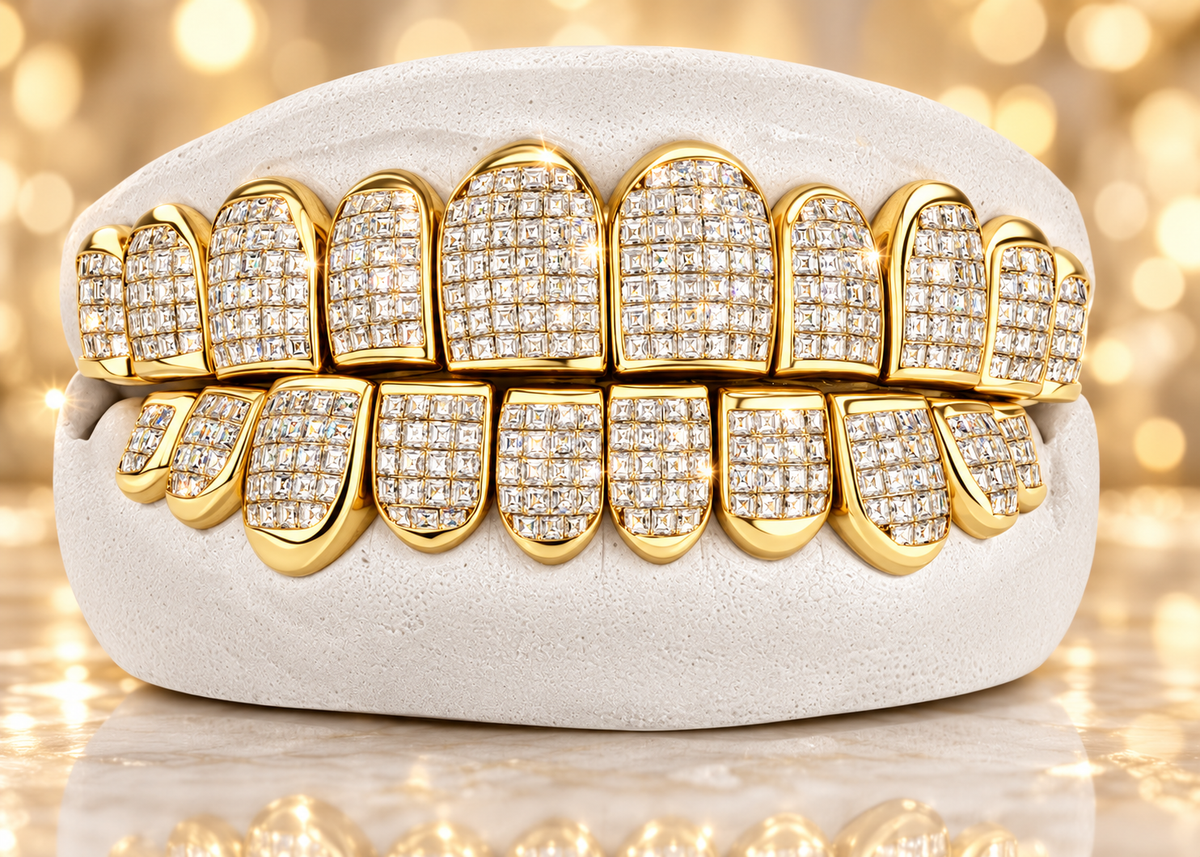 JDWR-JDG1020 invisible Carre Cut Set Diamond Grill