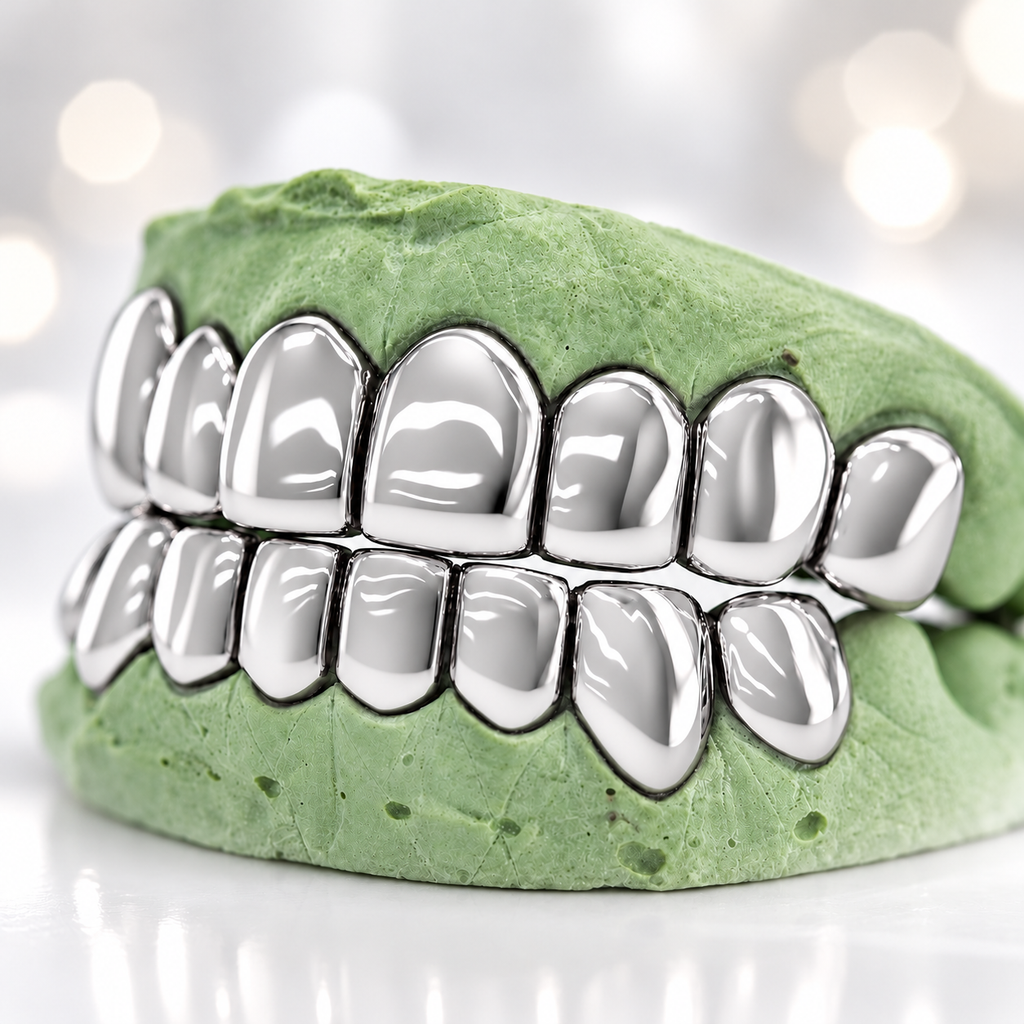 JDWR-3001A  Perm Cut Pullout Grill- 6 Teeth Top Or Bottom
