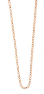 Custom 14KR 3.50CTW DIAMOND CROWN TENNIS NECKLACE - Johnny Dang & Co