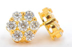 JDTK-j6675-Cluster Flower Earrings - Johnny Dang & Co