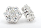 JDTK-j6675-Cluster Flower Earrings - Johnny Dang & Co