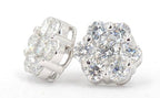 JDTK-j6675-Cluster Flower Earrings - Johnny Dang & Co