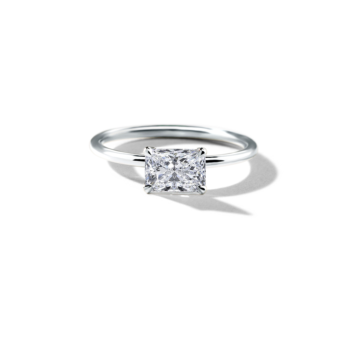 East-West Engagement Ring