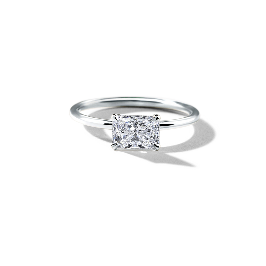 East-West Pixie Engagement Ring