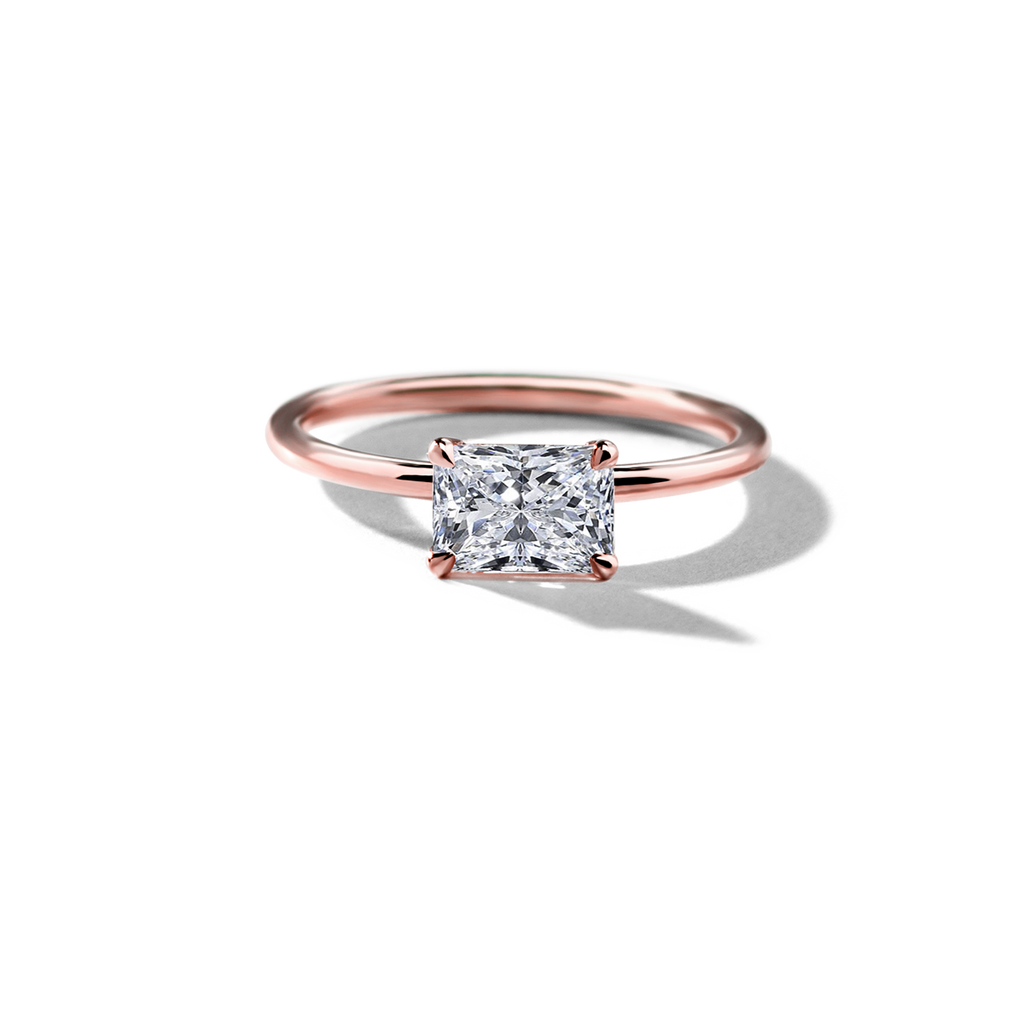 East-West Engagement Ring