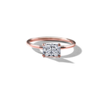 East-West Engagement Ring