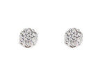 0.52 CT Diamond Earrings Flower Set - Johnny Dang & Co