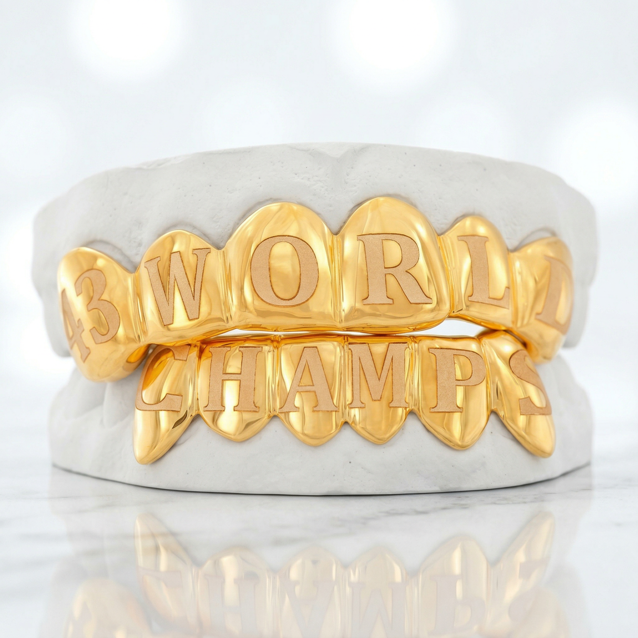 Gold 6 Top & 6 Bottom World Series Grill