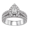 Lovecuts 14K Gold 1 1/2 Ct.Tw. Diamond Custom Engagement Ring - Johnny Dang & Co