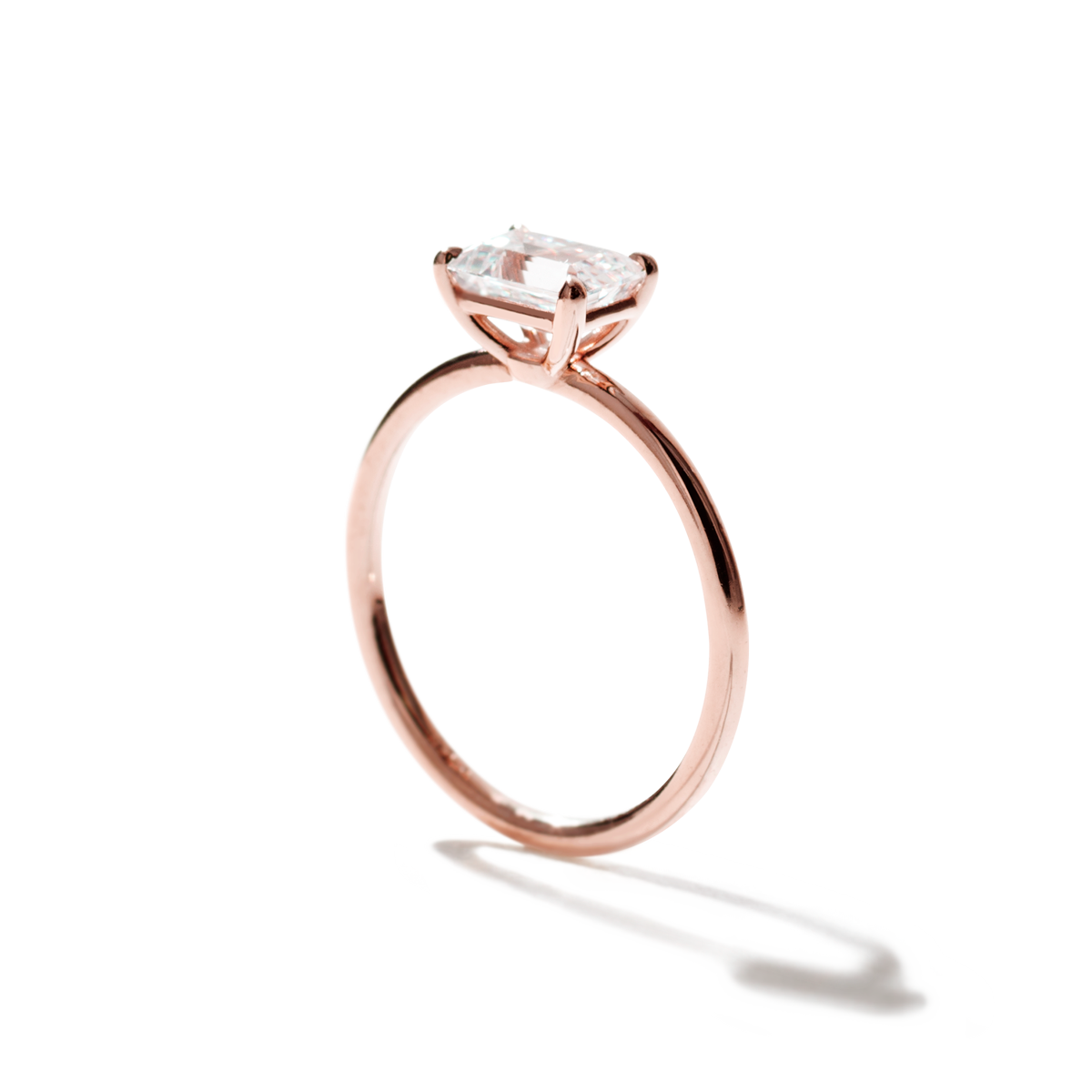East-West Engagement Ring