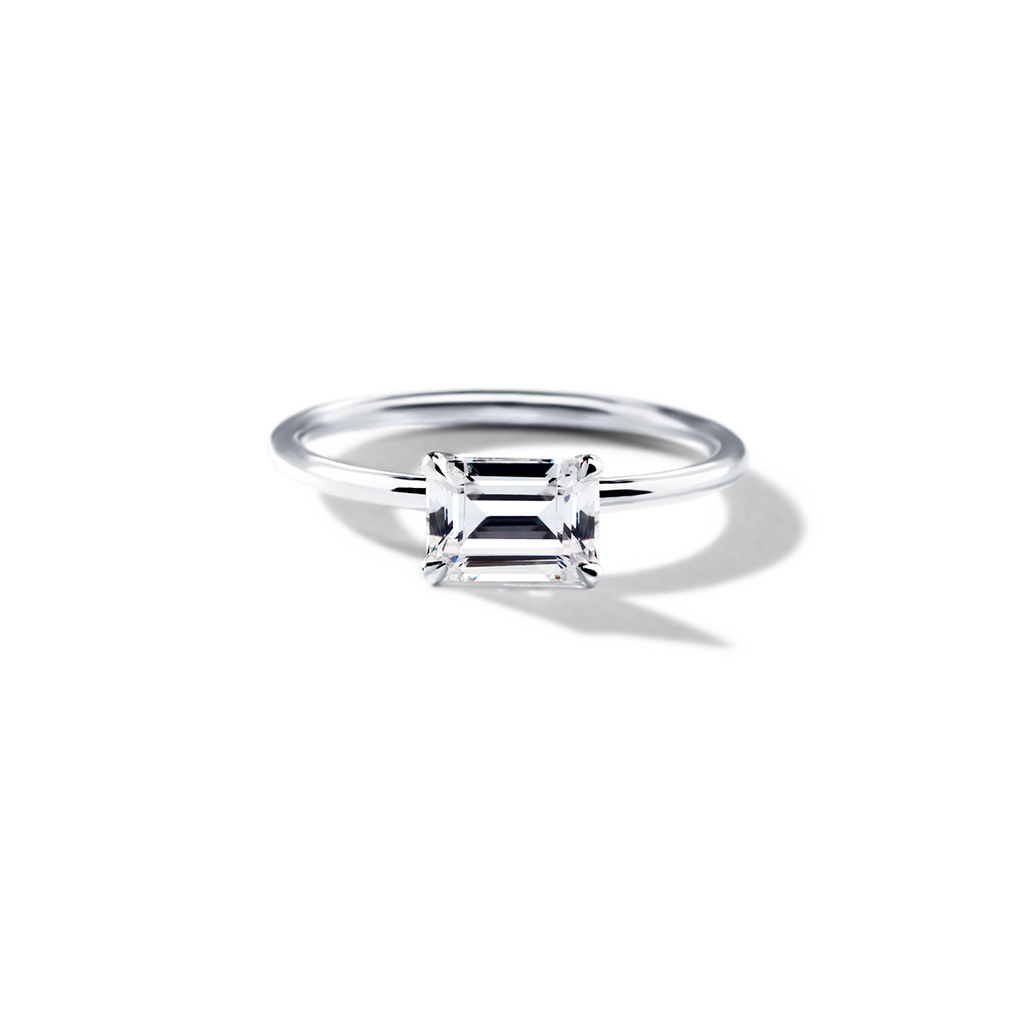 East-West Engagement Ring