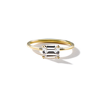 East-West Pixie Engagement Ring