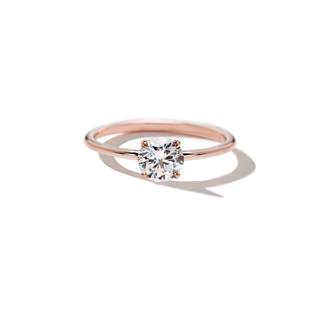 Solitaire Diamond Engagement Ring