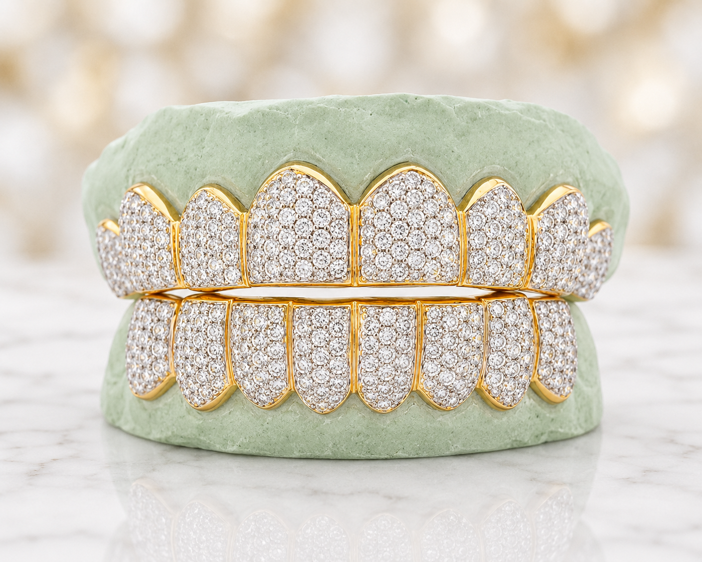 JDWR-S161104-Young Dolph Hand Prong Set Diamond Grill