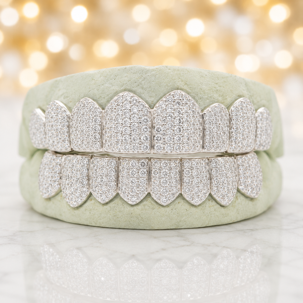 JDWR-JD102 Hand Prong Set Diamond Grill