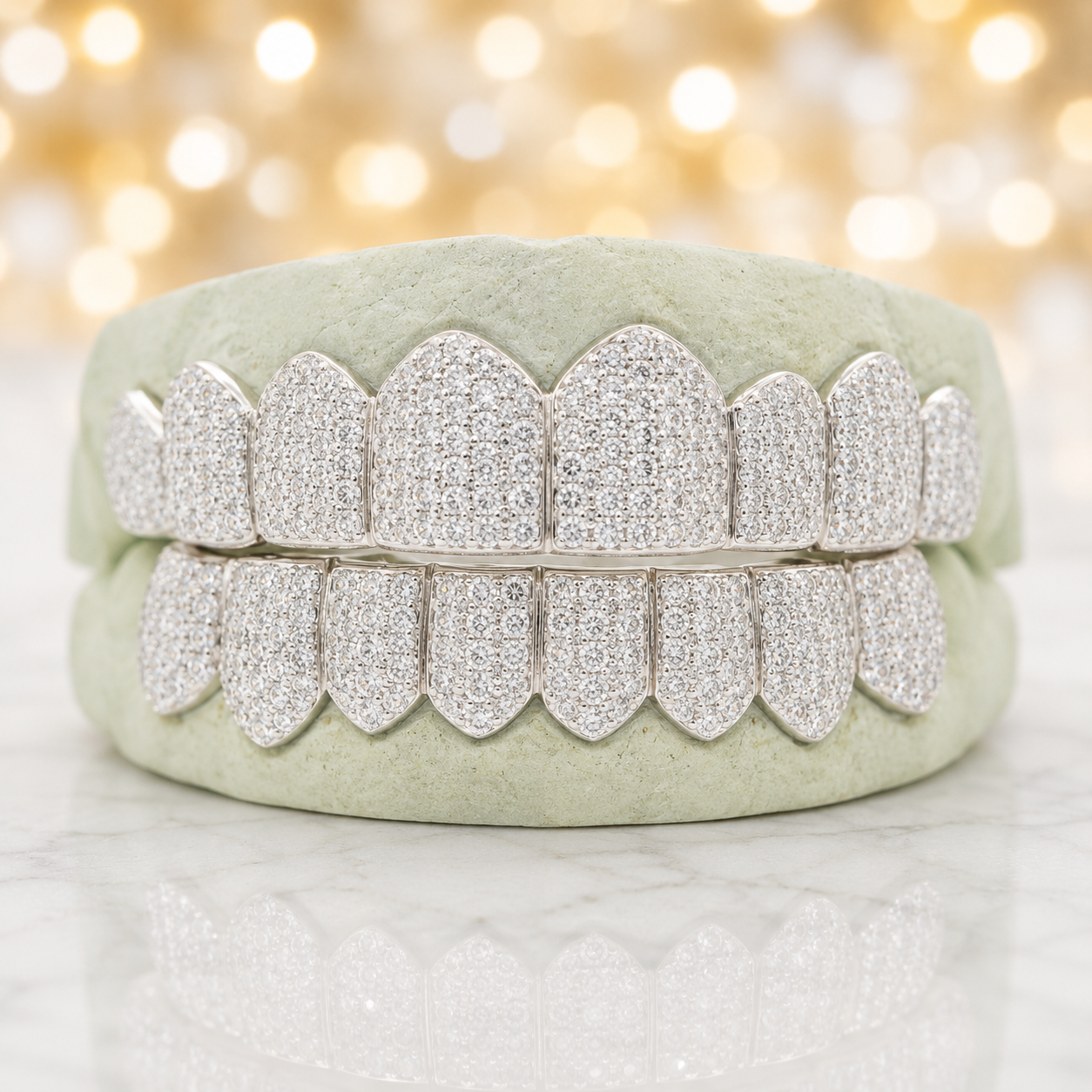 JDWR-JD102 Hand Prong Set Diamond Grill