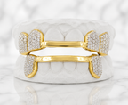 JDWR-C-110 CUSTOM HAND PRONG SET DIAMOND GRILL