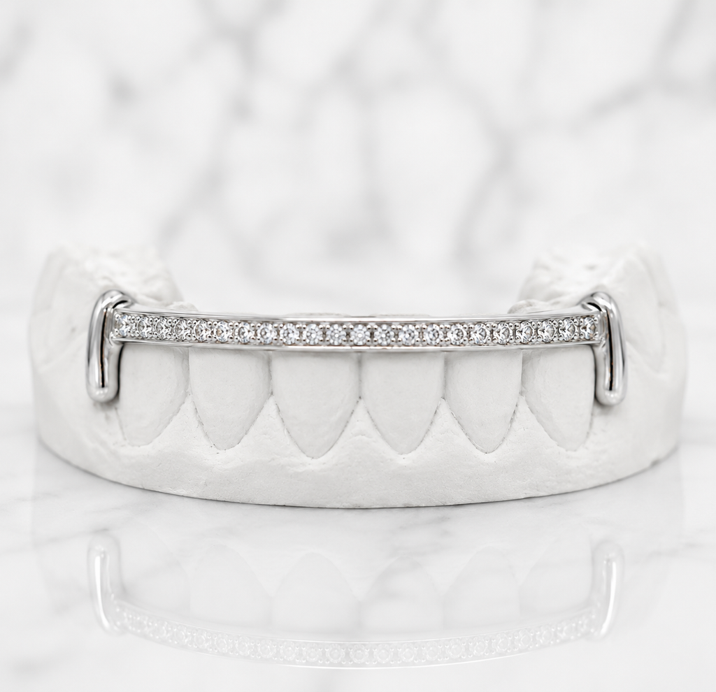 JDWR-A-JD1031 6 TEETH DIAMOND BAR GRILL