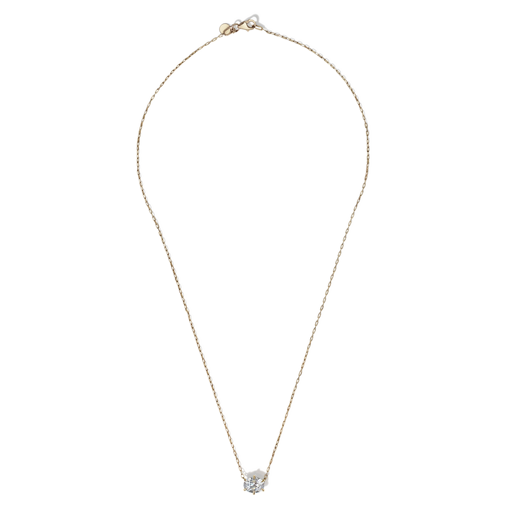 Oval Diamond Pendant