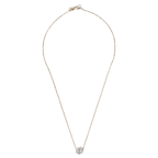 Oval Diamond Pendant