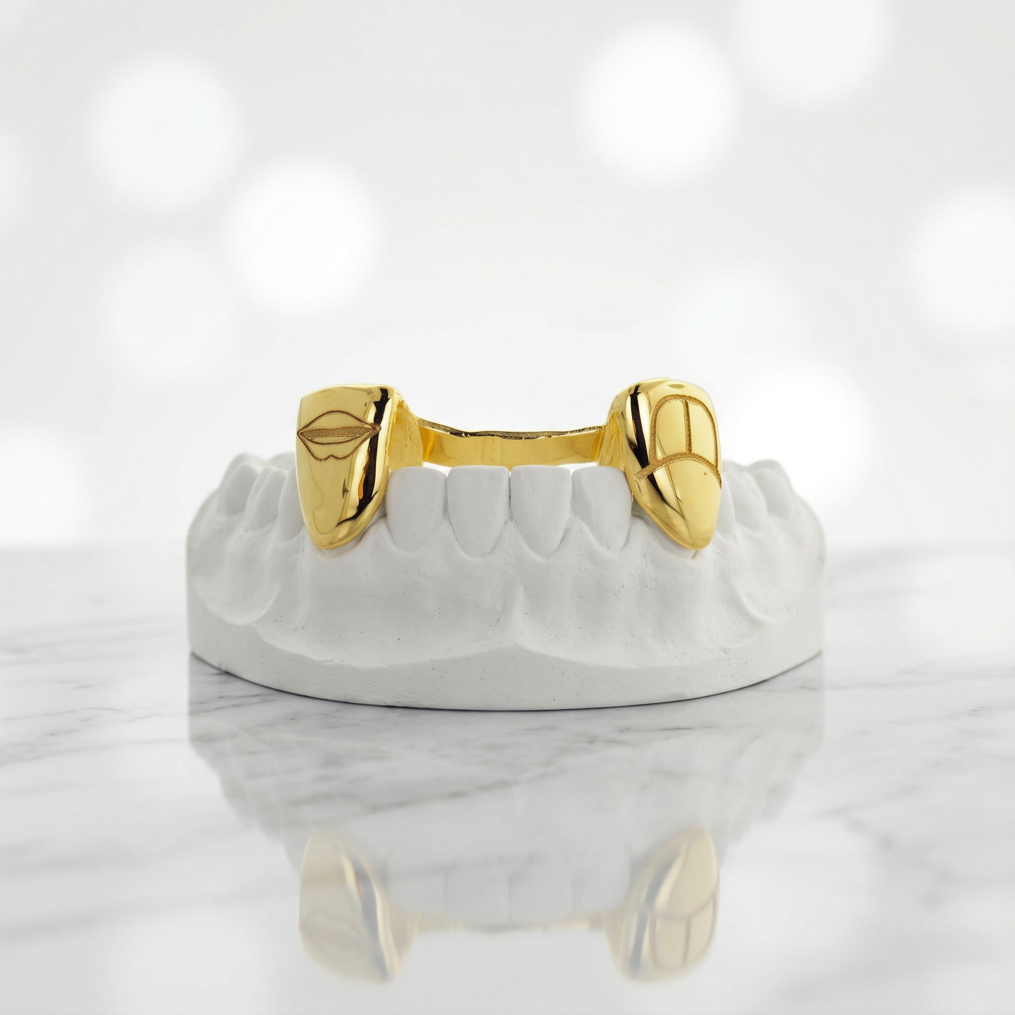 JDTK-ENG008-2 Engraved Teeth with short bar